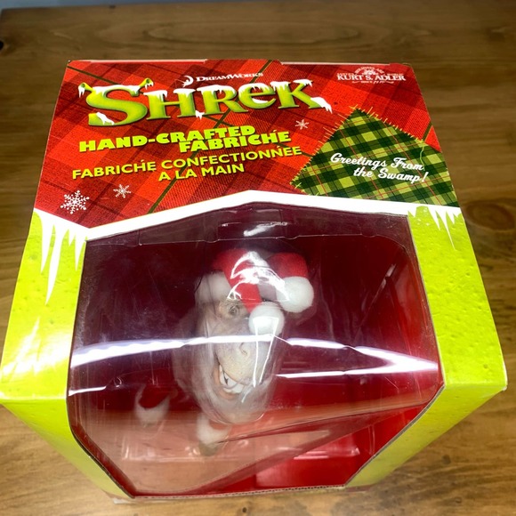 RETIRED 2007 FABRICHE DONKEY FROM SHREK MOVIE ADORABLE NIB KURT ADLER - Picture 4 of 8